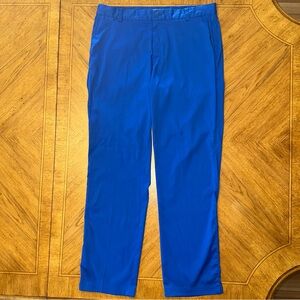 Nike Golf Mens Pants Size 34x32 Tour Performance Dri-Fit Mens Blue